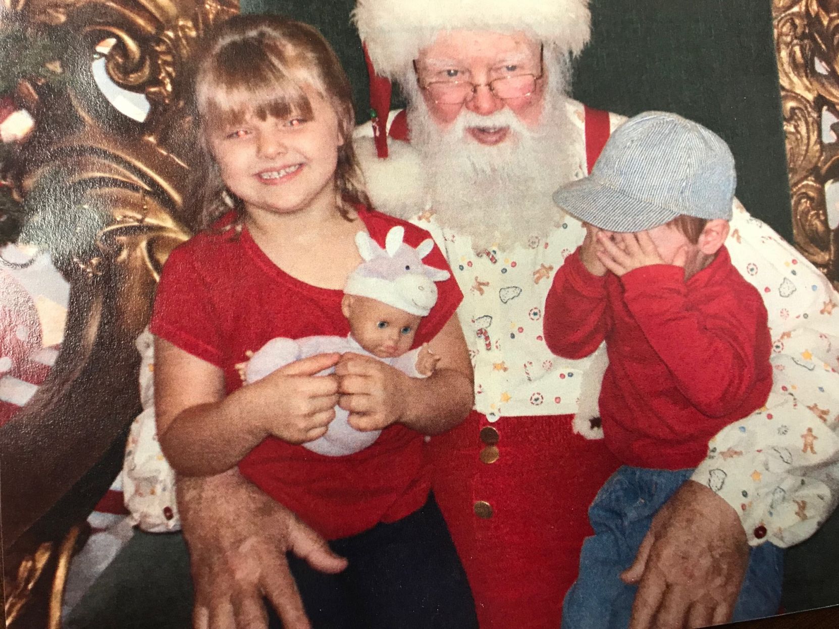 Throwback Scared of Santa